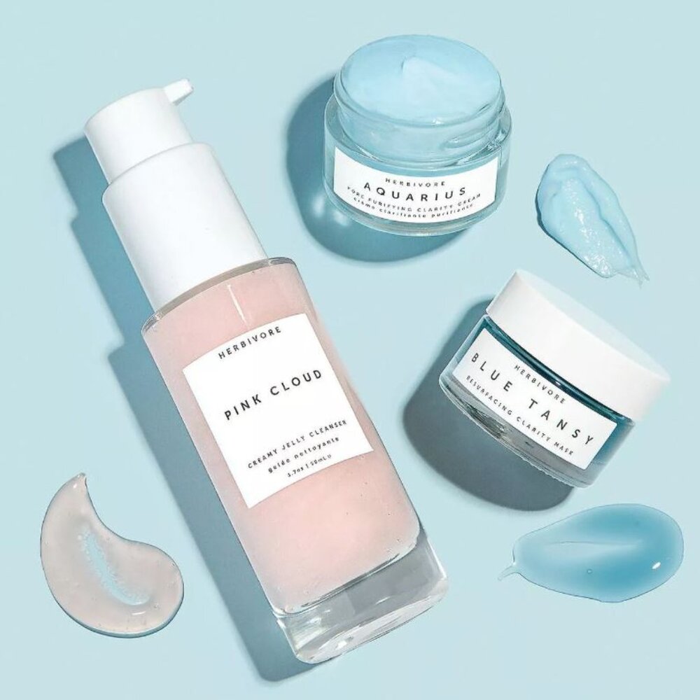 000-SK SKINCARE - Herbivore Waves of Clarity Skincare Set  3 PIECE SET  MSRP $32 - Picture 2 of 3
